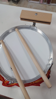 TAMBOR PROFESIONAL 22 CM ROJO 