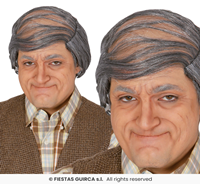 PELUCA DE YAYO CALVA CON PELO