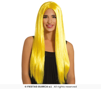 PELUCA SUPER MELENA AMARILLA