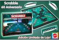 JUEGO SCRABBLE 60 ANIVERSARIO