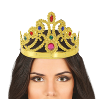 CORONA DE PRINCESA  DORADA 