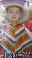 DISFRAZ INFANTIL MEJICANO T 10-12 AÑOS 