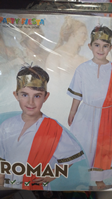 DISFRAZ INFANTIL ROMANO T 7-9 AÑOS 
