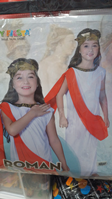 DISFRAZ INFANTIL ROMANA TALLA 5-6 AÑOS