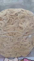 PELUCA EPOCA RIZOS RUBIA