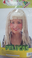 PELUCA RASTRA RUBIA