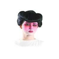 Peluca de geisha moderna