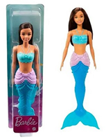 Muñeca Mattel Barbie Dreamtopia Sirena 3 surtidos 8,5x32,5 cm