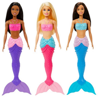 Muñeca Mattel Barbie Dreamtopia Sirena 3 surtidos 8,5x32,5 cm