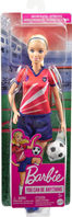 Barbie Profesiones Futbolista Camiseta roja - Juguete de Barbie
