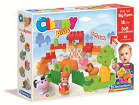CONSTRUCCION CLEMMY GRANJA 40 PIEZAS BLANDITAS