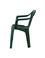 SILLON MONOBLOC RESPALDO BAJO VERDE 