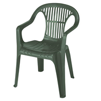 SILLON MONOBLOC VERDE RESPALDO BAJO 8103V
