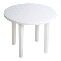 MESA 90 CM BLANCA