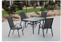 CONJUNTO MESA SULAN MAS 4 SILLONES MESA 10X75
