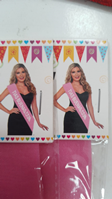 BANDAS DESPEDIDAS ( TIAS BUENAS .COM) ROSA  12CTMX1,60 CTM 