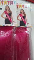 BANDAS DE DESPEDIDAS (LAS AMIGAS) EN ROSA FUXIA 12X160CXTM