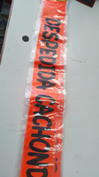 BANDA DE DESPEDIDAS EN NARANJA (DESPEDIDS CACHONDA ) 8CTMX160CM 