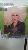 PELUCA AFRO RUBIA