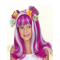 PELUCA HADA MORADO /BLANCO INFANTIL