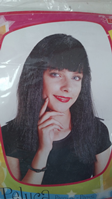 PELUCAS MELENA LISA CON FLEQUILLO MORENA