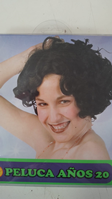 PELUCA AÑOS 20 MORENA CORTA