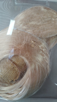 PELUCA HIPPY RUBIA CON TRENZAS ECO