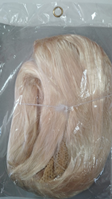 PELUCA MELENA RUBIA LARGA LISA 