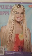 PELUCA HIPPY RUBIA CON TRENZAS ECO