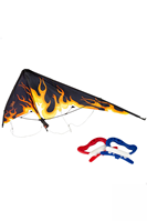 COMETA STUNT KITE POP UP FLAME 160X58 CM