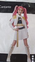 DISFRAZ CANTANTE  KPOOP CHAQUETA BLANCA talla 4-5  kpop