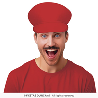 Gorra fontanero roja