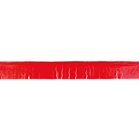 GUIRNALDA DE PLASTICOS EN ROJA 25 M