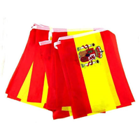 GUIRNALDA DE BANDERA DE ESPAÑA 24 PIEZAS 