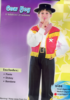 DISFRAZ COW BOY VAQUERO T 4-6 AÑOS 