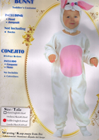 DISFRAZ INFANTIL CONEJITP T 2-4 AÑOS 