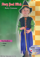 DISFRAZ BRUJITA 2-4 AÑOS 