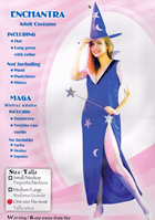 DISFRAZ ADULTO MAGA  TALLA UNICA 
