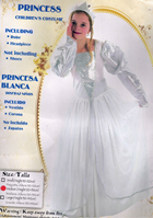 DISFRAZ INFANTIL PRINCESA BLANCA T 7-9 AÑOS 