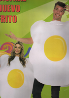 DISFRAZ ADULTO TALLA UNICA HUEVO FRITOS 
