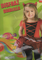 DISFRAZ INFANTIL DIABLILLA T -2-A AÑOS 