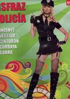 DISFRAZ ADULTO POLICIA TALLA UNICA 
