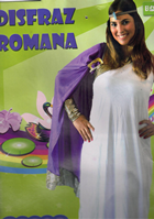 DISFRAZ ADULTO ROMANA TALLA UNICA 