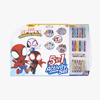 SET ACTIVIDADES 5 EN 1 SPIDERMAN MARVEL 