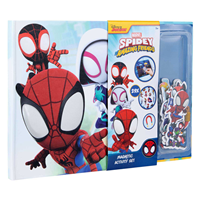 LIBRO MAGNETICO SPIDERMAN + 29 STICKES MAGNETIC 