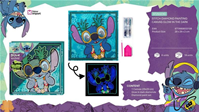 CANVAS BORDADOS DE DIAMANTES XL LILO STITCH29X29