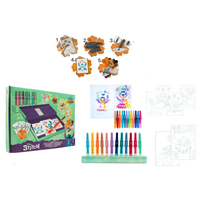 SET DE DIBUJO AEROGRAFOS Y PLANTILLAS LILO STICH