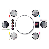 Juego de Mesa Disco Draw - Clementoni +8A SP