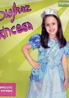 DISFRAZ PRINCESA AZUL T 7-8 AÑOS 