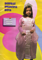 DISFRAZ INFANTIL PRINCESA T S 4-6 AÑOS 
